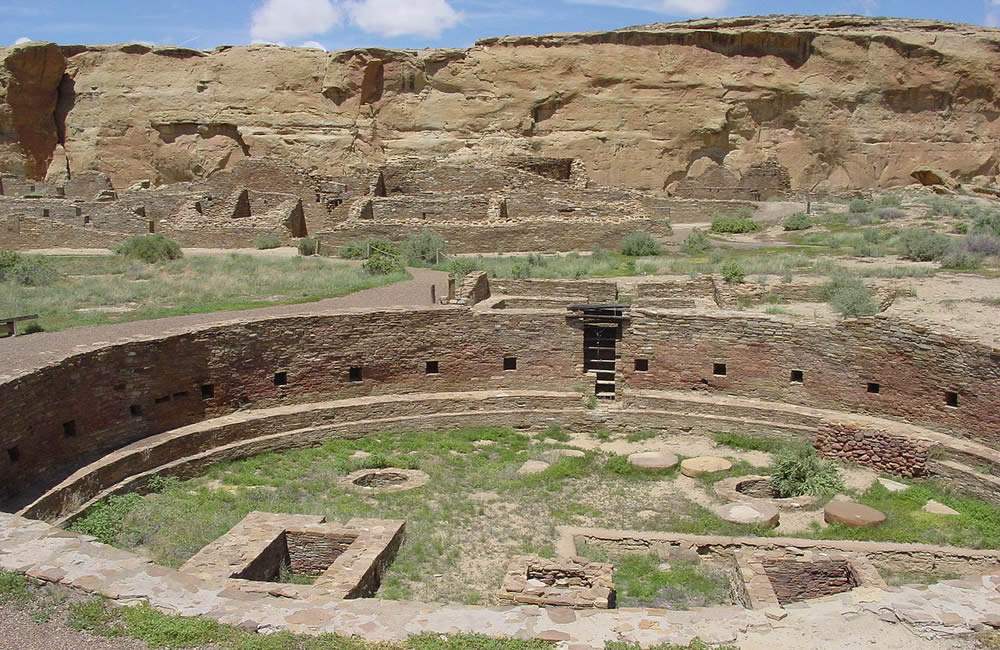 Chaco Canyon vortex