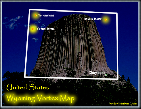 Devils+tower+south+dakota+map