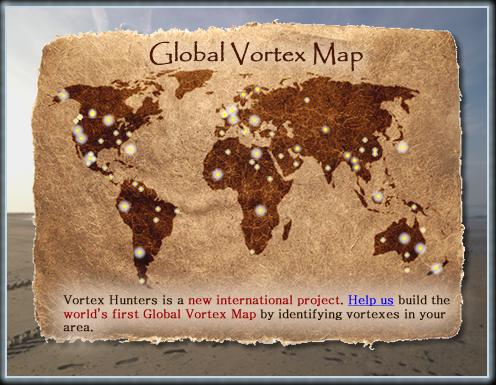 Free Vortex Map | Maps and GPS Coordinates of Vortexes Worldwide